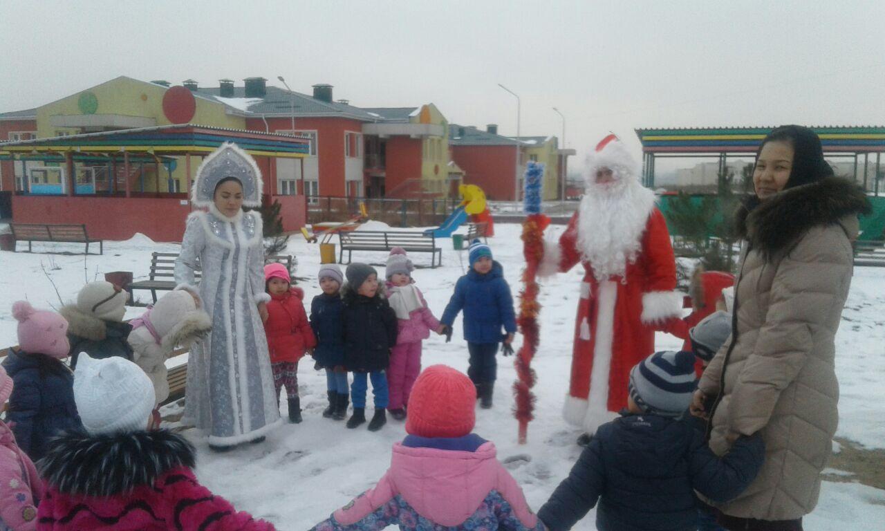 Аяз ата мен Ақшақар бізде қонақта