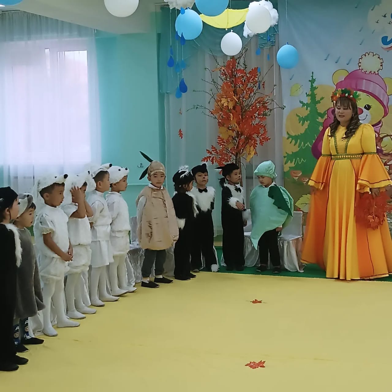 "Шалқан" ертегі желіс бойынша ертеңгілік. Ересек "Аққу" тобы